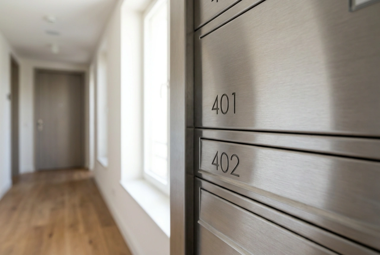 Como identificar caixas de correio residenciais para garantir a entrega correta da correspondência