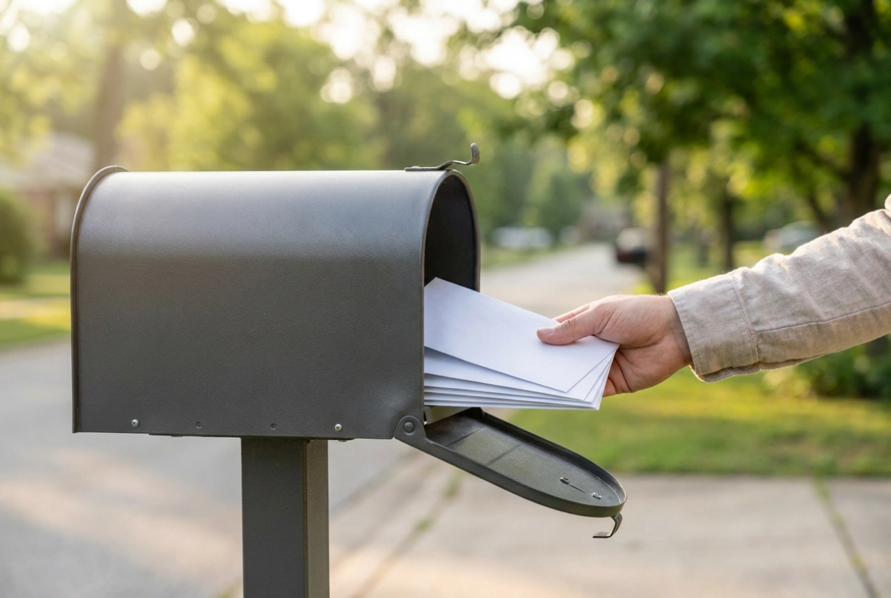 Como otimizar a recolha de correspondência em caixas de correio instaladas em postes