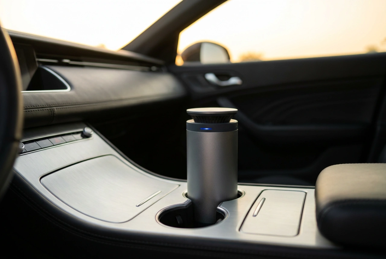 Como usar o purificador de ar no carro sem exageros
