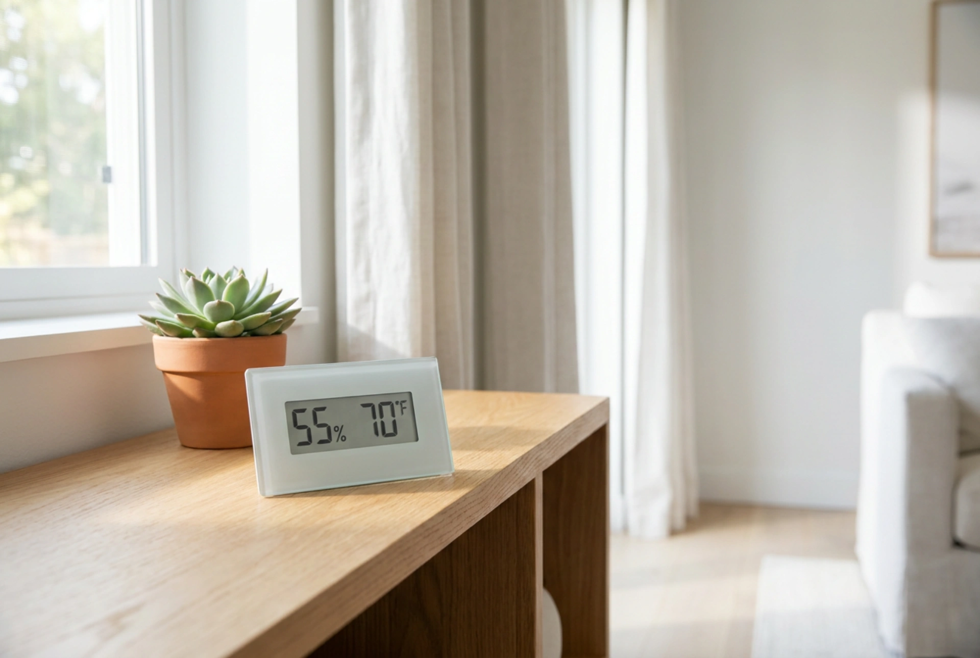 Como ler o higrómetro do humidificador e evitar o excesso de humidade