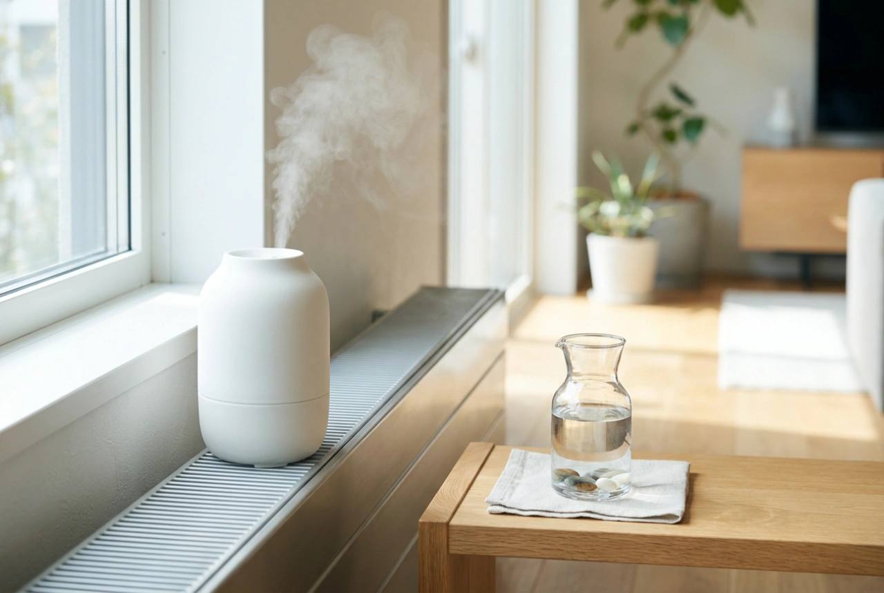 Como usar um humidificador de cerâmica no radiador sem acumular calcário
