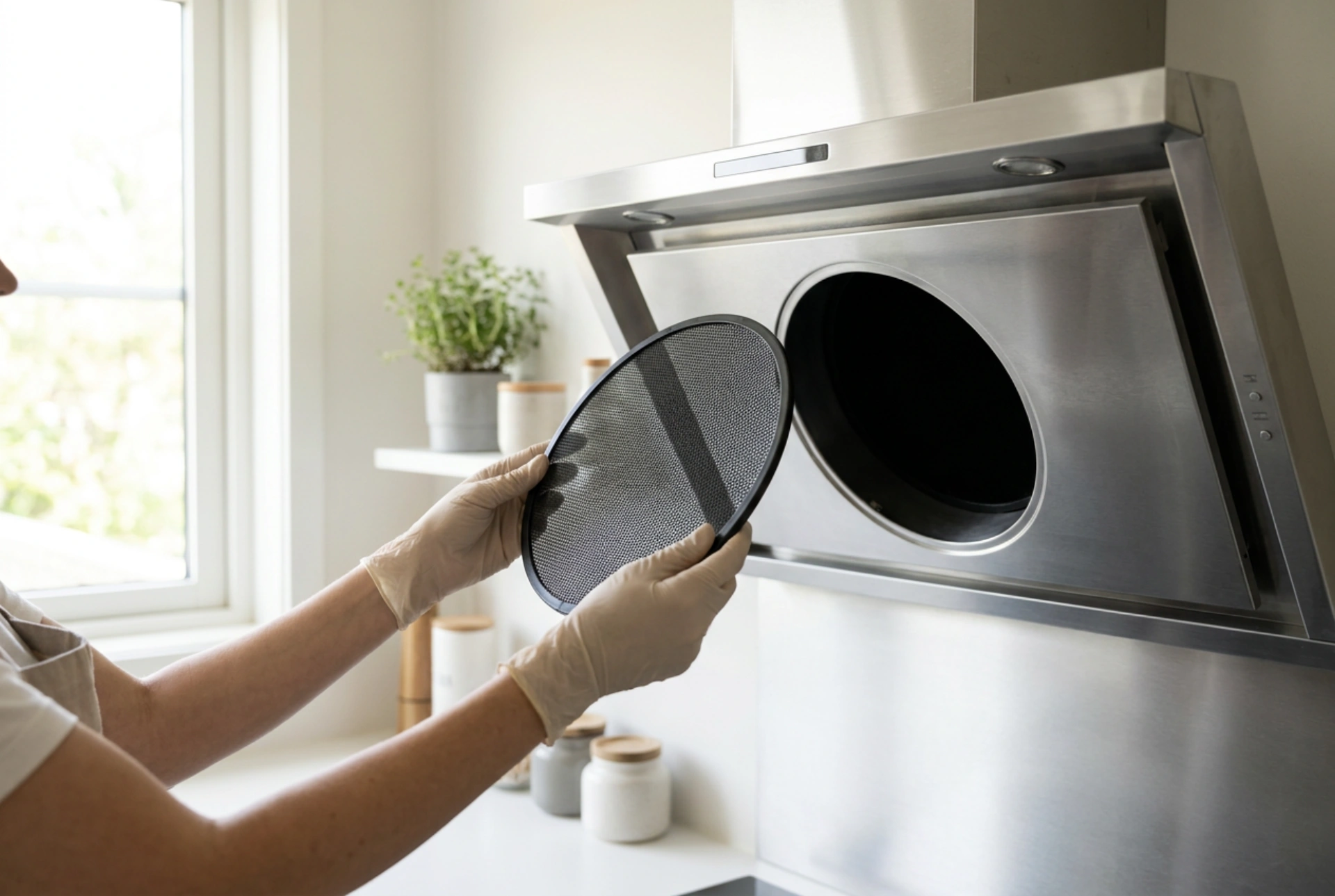 Exaustor com filtro de carvão: sinais de que o filtro precisa de ser substituído