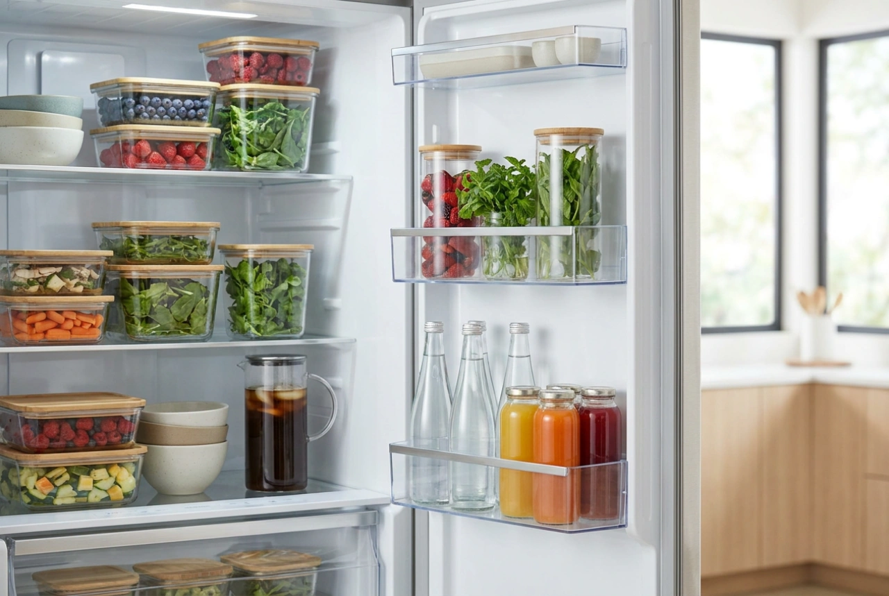 Frigorífico grande sem congelador: técnicas para a conservação ideal de alimentos